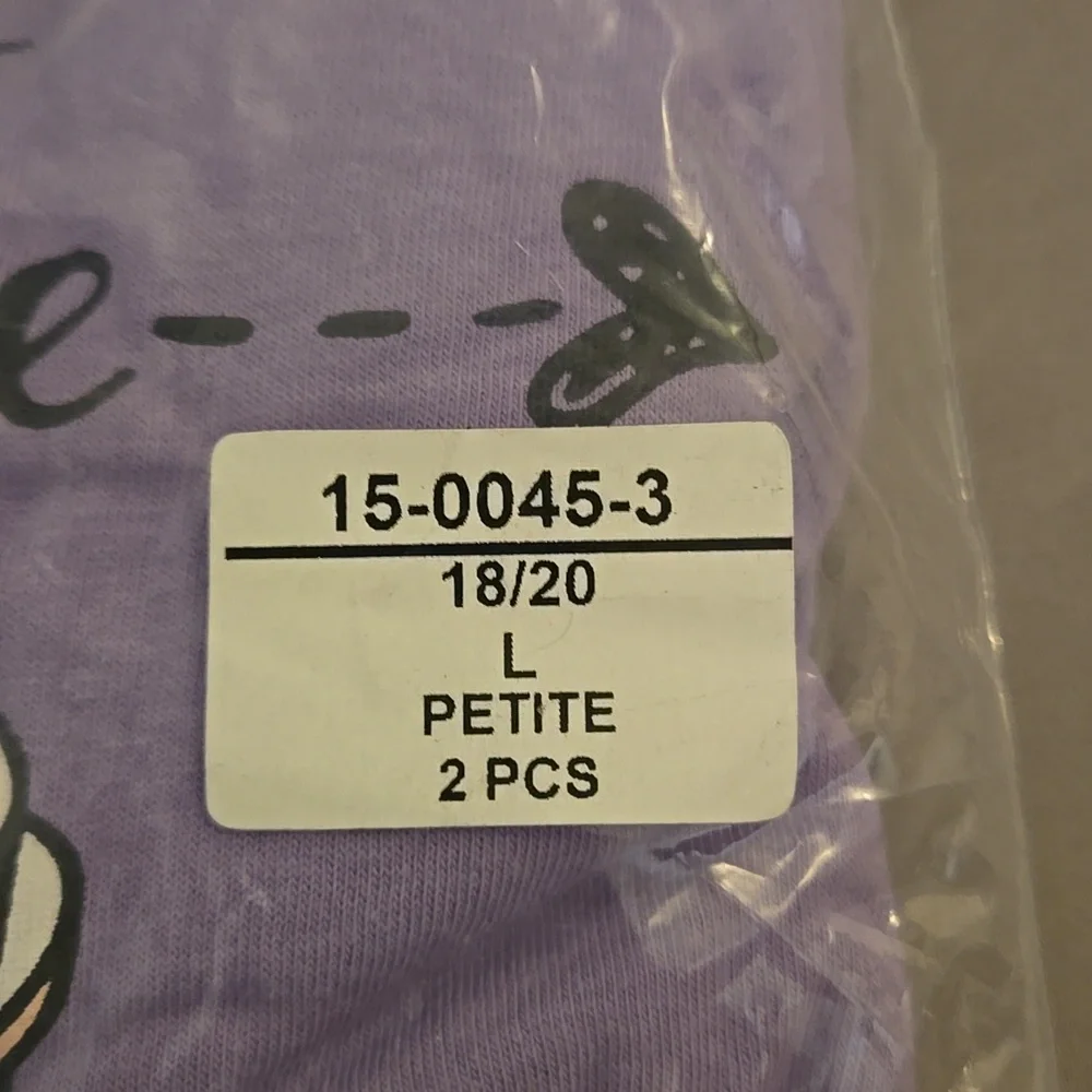 Purple PJ Set Womens Coffee Cup Design - Picture 4 of 5